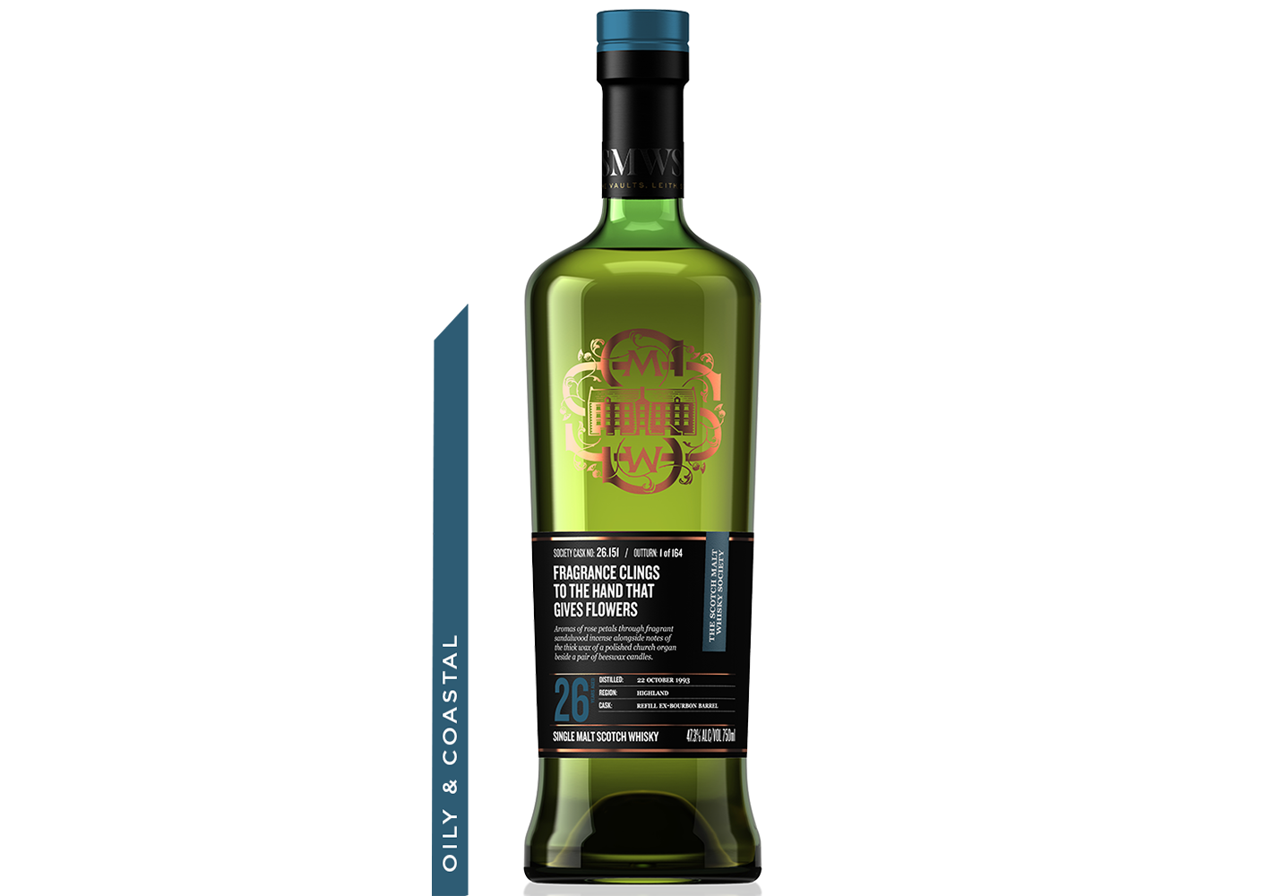 ウイスキー SMWS Clynelish 26y SMWS 26.151 - Fragrance clings to the hand that gives flowers